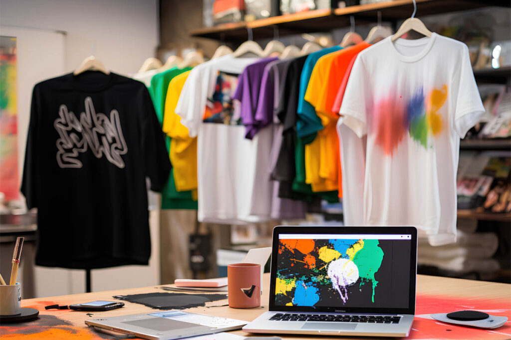 t shirts with designs on the back